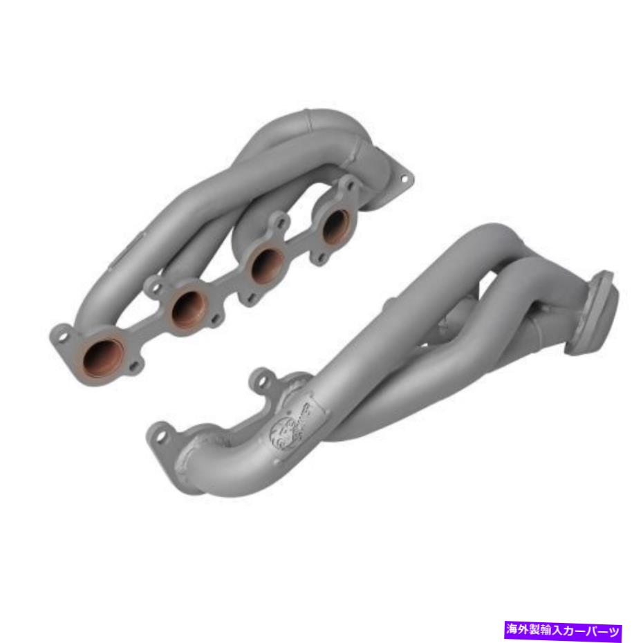 exhaust manifold AFEパワー48-33025-1Tツイストスチールステンレス鋼ショートチューブヘッダー新しい aFe Power 48-33025-1T Twisted Steel Stainless Steel Short Tube Header NEW【並行輸入品】