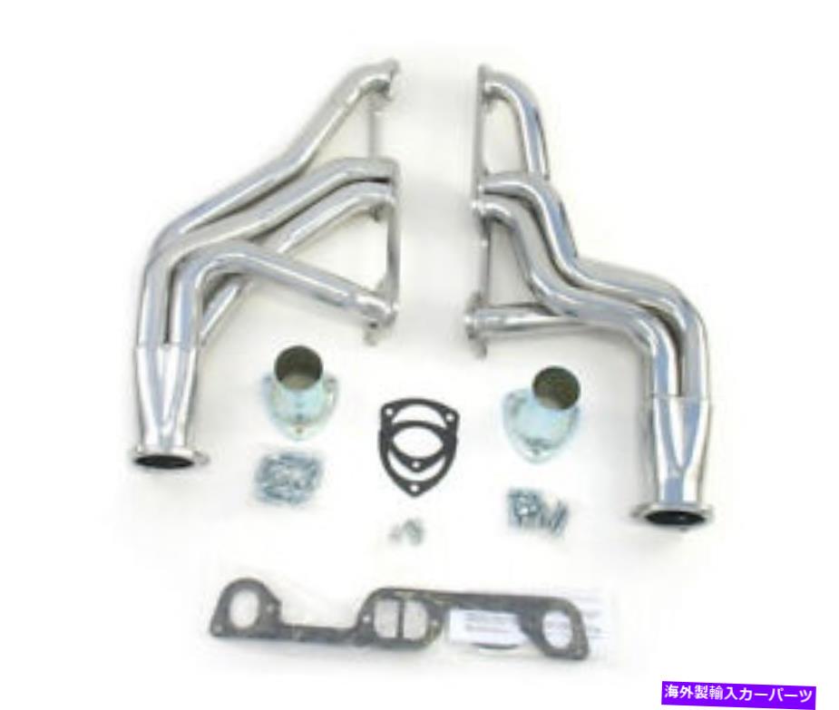 exhaust manifold Doug's Headers D569 Shorty Headers KitセラミックフィットポンティアックV8 GM F/X-Body 67-74 Doug's Headers D569 Shorty Headers Kit Ceramic Fits Pontiac V8 GM F/X-Body 67-74【並行輸入品】