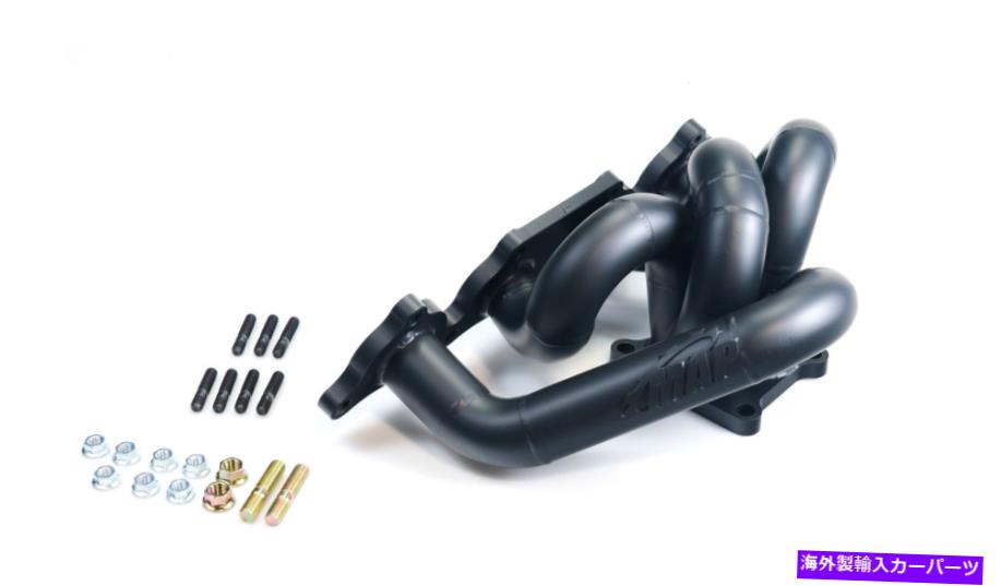 exhaust manifold Maperformance 03-06 Mitsubishi Evolution 8/9のMaperformanceブラックチューブラーエキゾーストマニホールド MAPerformance Black Tubular Exhaust Manifold for 03-06 Mitsubishi Evolution 8/9【並行輸入品】