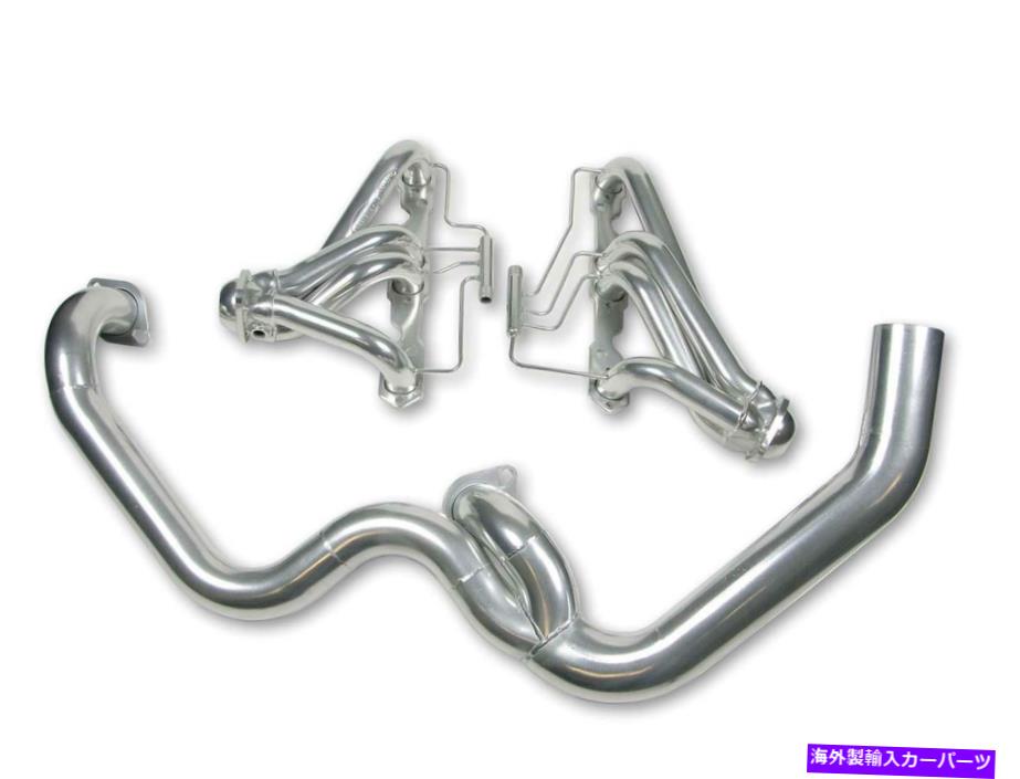 exhaust manifold フッカースーパーコンペティションショーティヘッダー - セラミックコーティング2055-1HKR Hooker Super Competition Shorty Headers - Ceramic Coated 2055-1HKR【並行輸入品】
