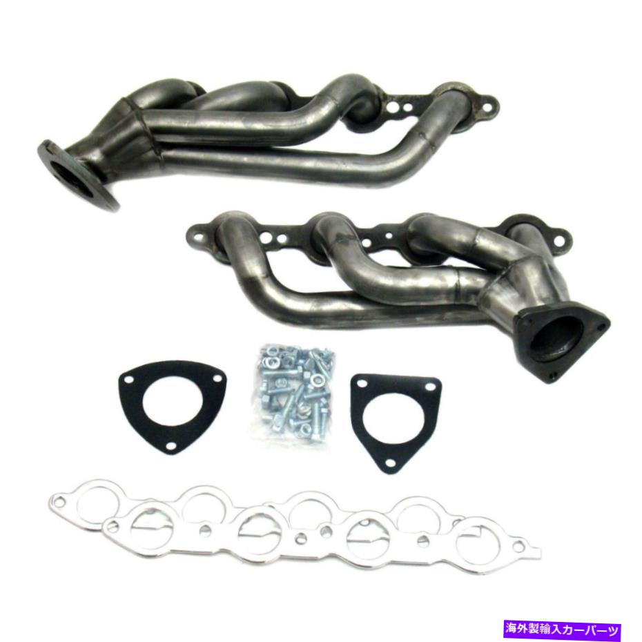 exhaust manifold CAT4ワードステンレススチールナチュラルショートチューブエキゾーストヒット2??003-2006ハマーH2 CAT4WARD Stainless Steel Natural Short Tube Exhaust Hea Fits 2003-2006 Hummer H2【並行輸入品】