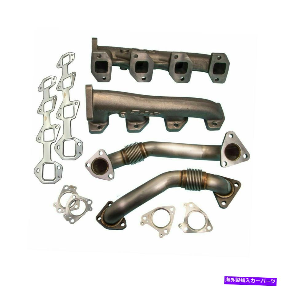 exhaust manifold PPEレースハイフローエキゾーストマニホールドシボレーGMCのアップパイプ01-15 116111100 PPE RACE High Flow Exhaust Manifolds with Up-Pipes for Chevy GMC 01-15 116111100【並行輸入品】