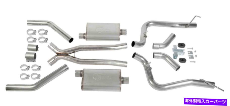 exhaust manifold フッカーブラックハートヘッダーバックエキゾーストBH13192 Hooker BlackHeart Header-Back Exhaust BH13192【並行輸入品】