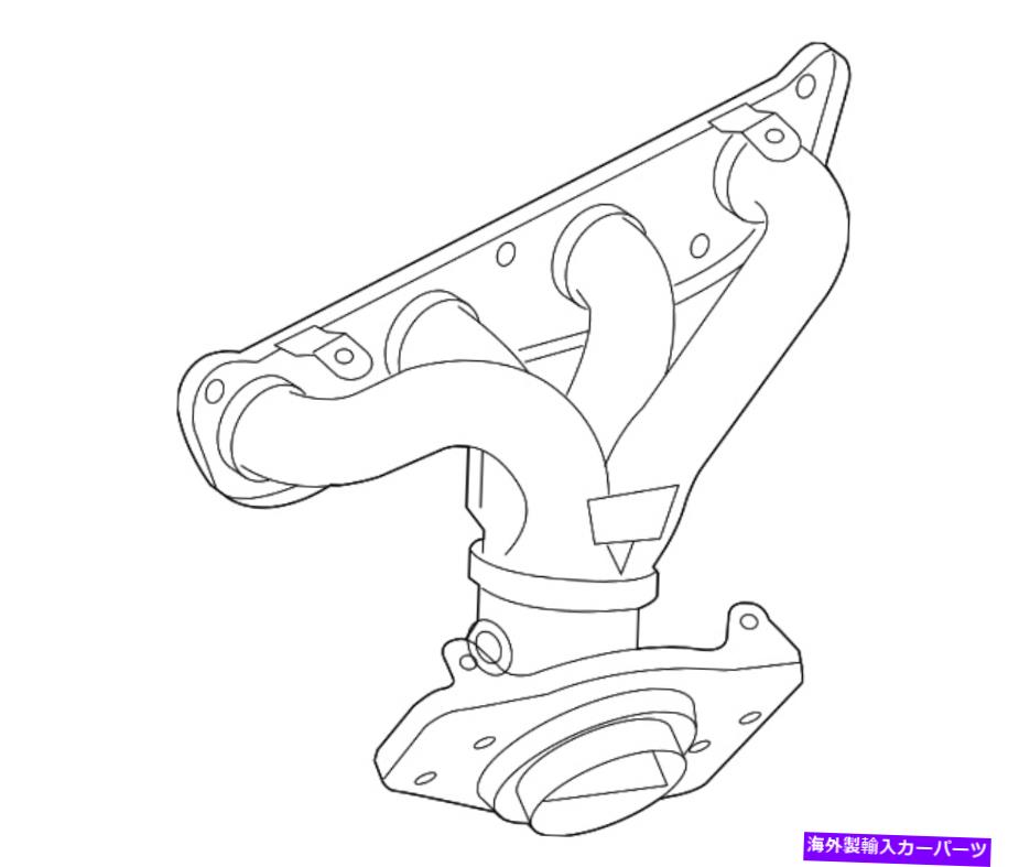 exhaust manifold 本物の日産排気マニホールド14002-3SR0A Genuine Nissan Exhaust Manifold 14002-3SR0A【並行輸入品】
