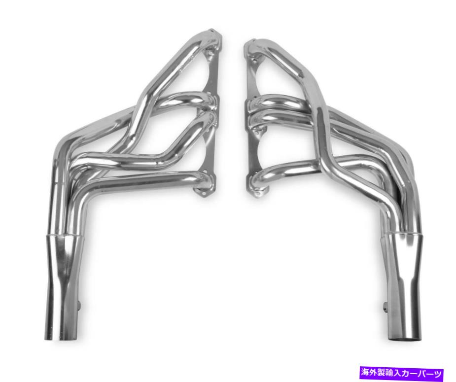 exhaust manifold フッカーロングチューブステップヘッダー - セラミックコーティング2106-1HKR Hooker Long Tube Stepped Headers - Ceramic Coated 2106-1HKR【並行輸入品】