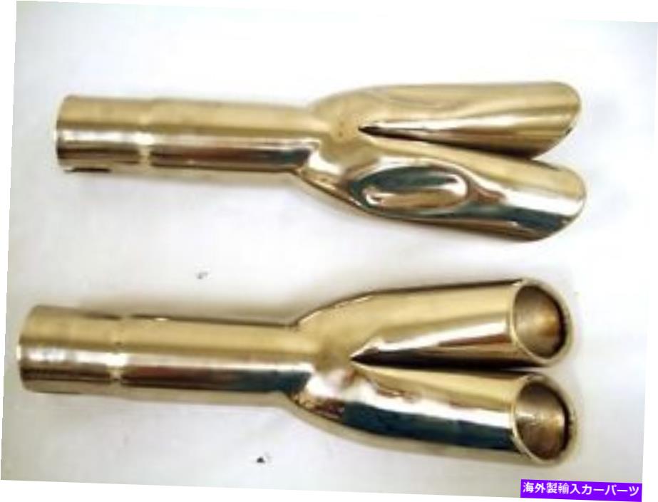 exhaust manifold 1967 1968 Ford Mustang GTデュアルエキゾーストのヒントは高品質のパイプ拡張チップを表示します 1967 1968 Ford Mustang GT Dual Exhaust Tips Show Quality pipe extension tip【並行輸入品】 173,855円
