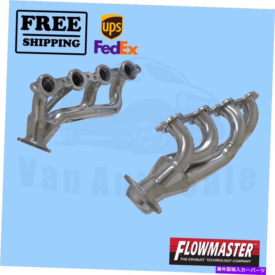 exhaust manifold 2007 GMC Sierra 2500 HDクラシックの排気ヘッダーフローマスター Exhaust Header FlowMaster for 2007 GMC Sierra 2500 HD Classic【並行輸入品】