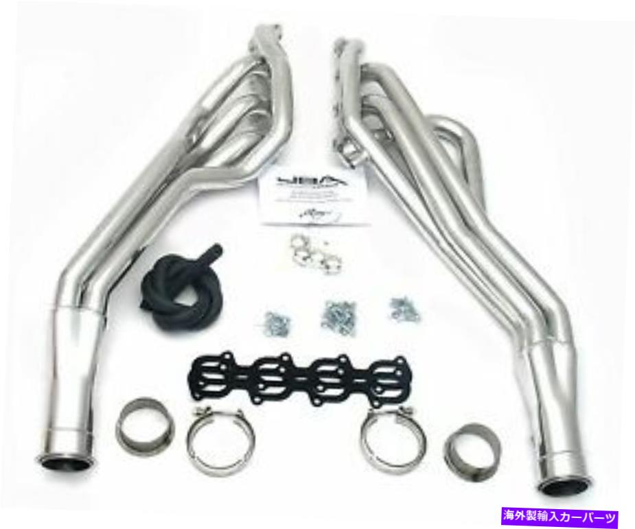 exhaust manifold JBAロングチューブヘッダーフォードマスタングGT 500 2007-14 5.4/5.8シルバーセラミック6695SJS JBA Long Tube Headers FORD MUSTANG GT 500 2007-14 5.4/5.8 SILVER CERAMIC 6695SJS【並行輸入品】