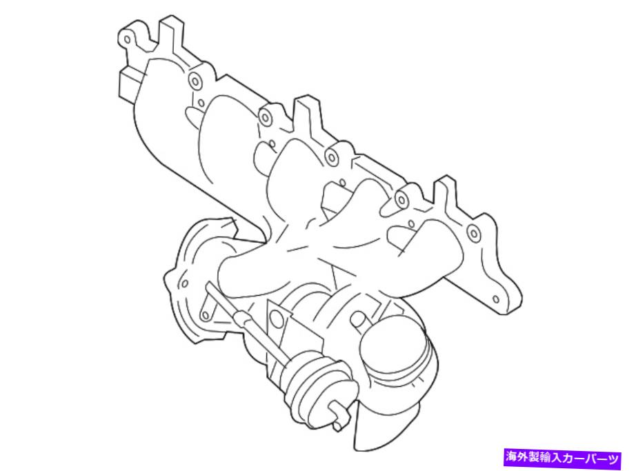 exhaust manifold 本物のボルボ排気マニホールド36050575 Genuine Volvo Exhaust Manifold 36050575【並行輸入品】