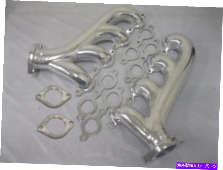 exhaust manifold シェビーLS鋳鉄排気マニホールドヘッダーセラミックコルベットカマロLS1 LS2 LS3 Chevy LS Cast Iron Exhaust Manifold Headers CERAMIC Corvette Camaro LS1 LS2 LS3【並行輸入品】