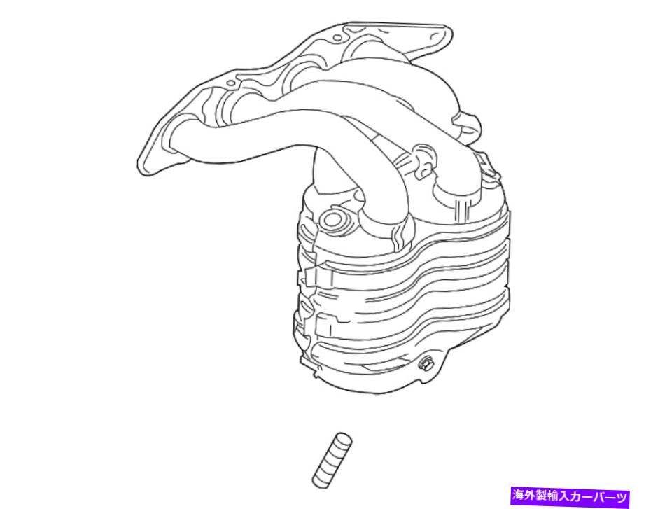 exhaust manifold 本物の三菱排気マニホールドMN156409 Genuine Mitsubishi Exhaust Manifold MN156409【並行輸入品】