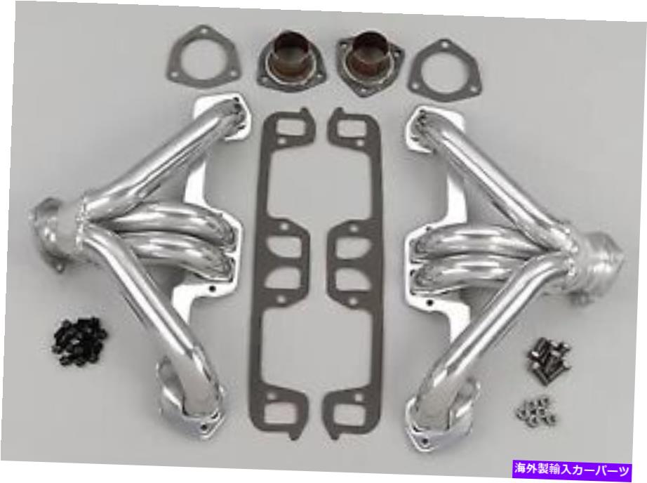 exhaust manifold ブロックハガーヘッダー：セラミックコーティング：小さなブロックve/ve-vgフィットクライスラーバリアント Block Hugger Headers: Ceramic Coated : Small Block VE/VE-VG FIT Chrysler Valiant【並行輸入品】