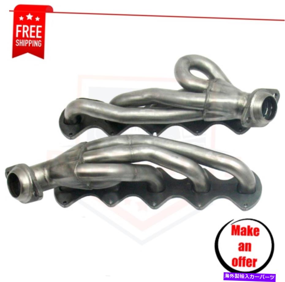 exhaust manifold JBA 1670S CAT4ワードステンレススチールナチュラルショートチューブ排気ヘッダー JBA 1670S Cat4ward Stainless Steel Natural Short Tube Exhaust Headers【並行輸入品】