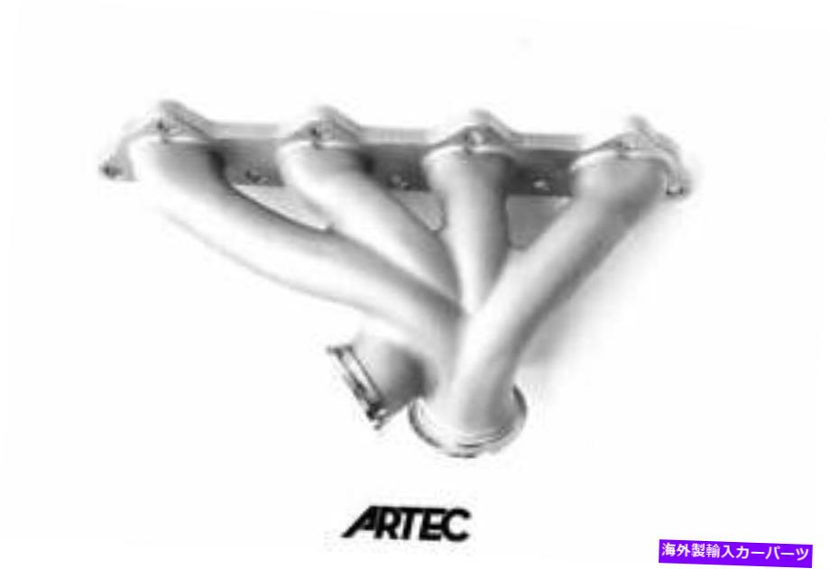 exhaust manifold Mitsubishi Evo 4-9 4G63のARTEC排気マニホールド低マウントVバンド ARTEC Exhaust Manifold Low Mount V-Band FOR Mitsubishi Evo 4-9 4G63【並行輸入品】
