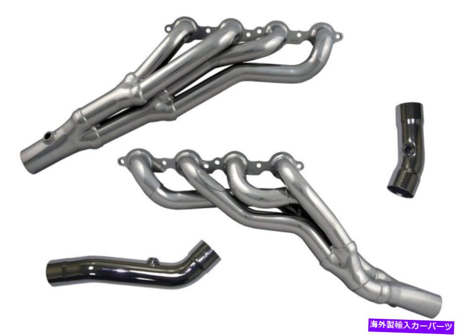 exhaust manifold Doug Thorley Thy-344Y-Cロングチューブコネクタパイプ2WDのみのトライYヘッダー Doug Thorley THY-344Y-C Long Tube Tri-Y Headers with Connector Pipes 2WD ONLY【並行輸入品】