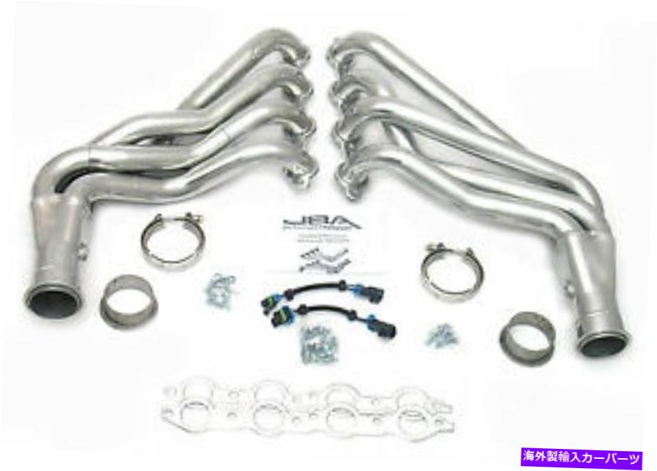 exhaust manifold JBAロングチューブシルバーセラミックヘッダーシボレーカマロSS 6.2L 2010-15 1 7/8 6813SJS JBA Long Tube SILVER CERAMIC Header Chevy Camaro SS 6.2L 2010-15 1 7/8 6813SJS【並行輸入品】
