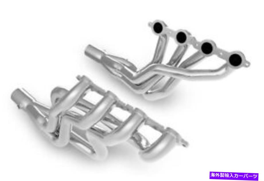 exhaust manifold 70101506-1HKRフッカーブラックハートLSスワップロングチューブヘッダー - セラミックコーティング 70101506-1HKR Hooker BlackHeart LS Swap Long Tube Headers - Ceramic Coated【並行輸入品】