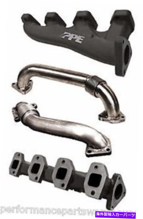 exhaust manifold PPEレースエキゾーストマニホールド /アップパイプ01-16 GM 6.6Lデュラマックス非eg PPE RACE EXHAUST MANIFOLDS / UP PIPES 01-16 GM 6.6L DURAMAX NON-EGR【並行輸入品】