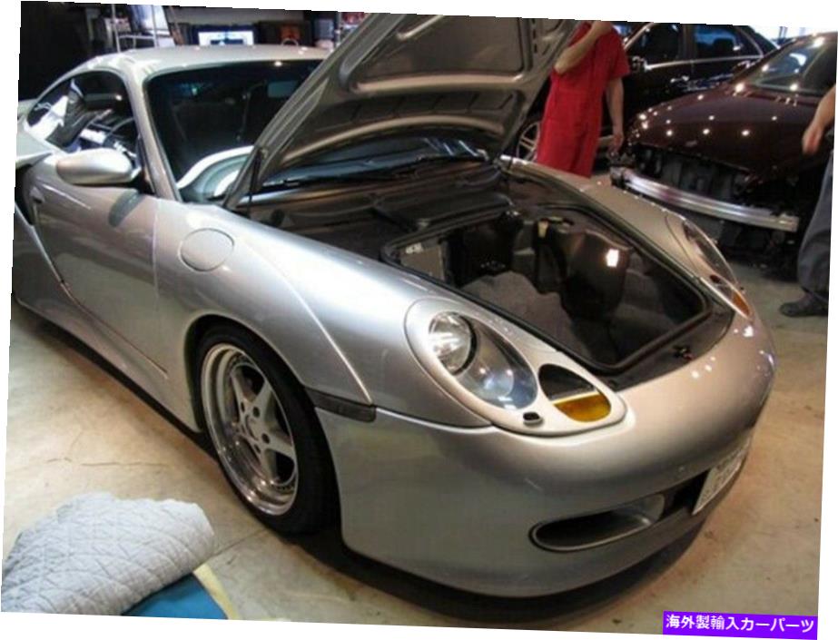 Headlight Covers ポルシェ996 911ボクスター986ヘッドライトカバーまぶたトリム1ペア Fit For Porsche 996 911 Boxster 986 Headlights Covers Eyelids Trims 1 Pair【並行輸入品】