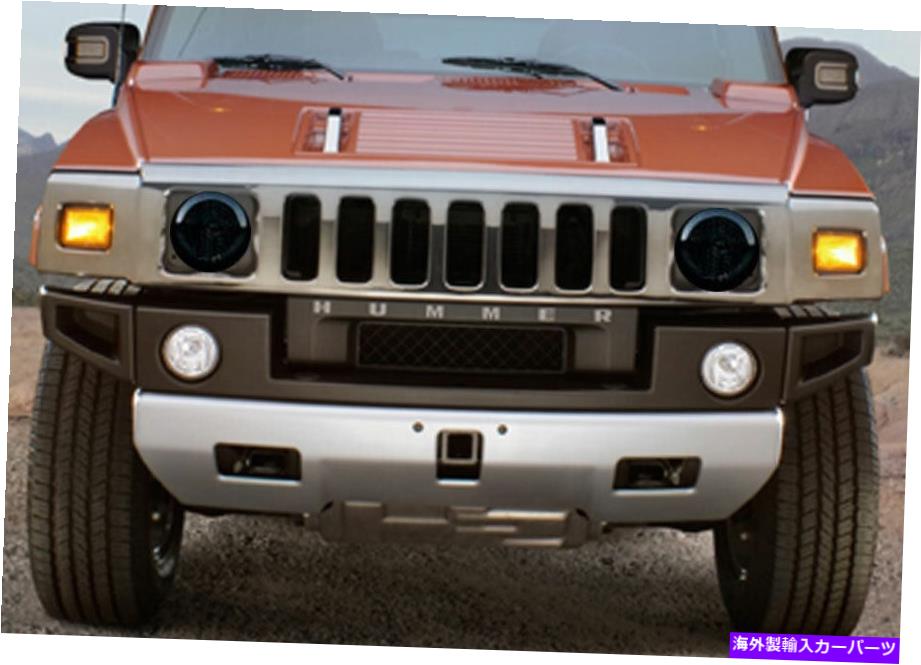 Headlight Covers 03-10 Hummer H2 SUT SUV SMOKE GTSアクリルヘッドライトカバーペアNEW GT0899S Fits 03-10 Hummer H2 SUT SUV Smoke GTS Acrylic Headlight Covers Pair NEW GT0899S【並行輸入品】