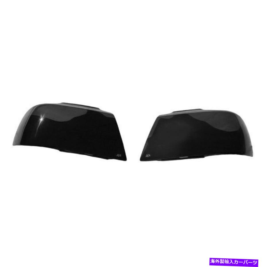 Headlight Covers AVS 37045 2010-2013 Chevy Camaroのスモークヘッドライトカバー AVS 37045 Smoke Headlight Covers for 2010-2013 Chevy Camaro【並行輸入品】
