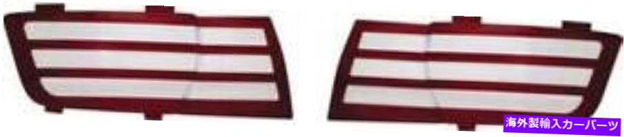 Headlight Covers 2010-13 Camaro Hideaway Headlight Cover -Red Jewel Tintcoat（80U） 2010-13 Camaro Hideaway Headlight Cover - Red Jewel Tintcoat (80U)【並行輸入品】