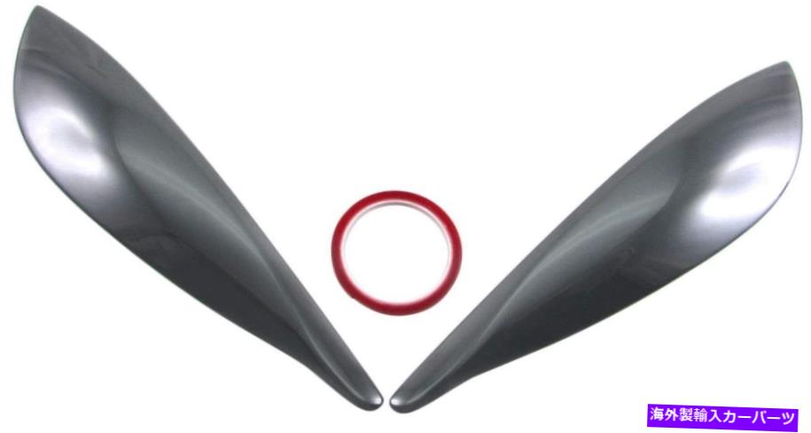Headlight Covers マツダロードスターMX-5 MIATA ND5RCスモークヘッドライトカバーBrightz For Mazda Roadster MX-5 Miata ND5RC Smoke Headlight Cover BRIGHTZ【並行輸入品】