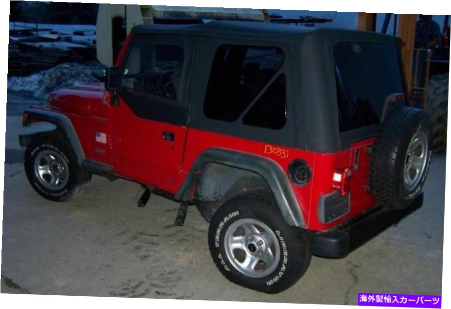 Headlight Covers ドライバー左ヘッドライトドア/カバーフィット97-06ラングラー219953 Driver Left Headlight Door/Cover Fits 97-06 WRANGLER 219953【並行輸入品】