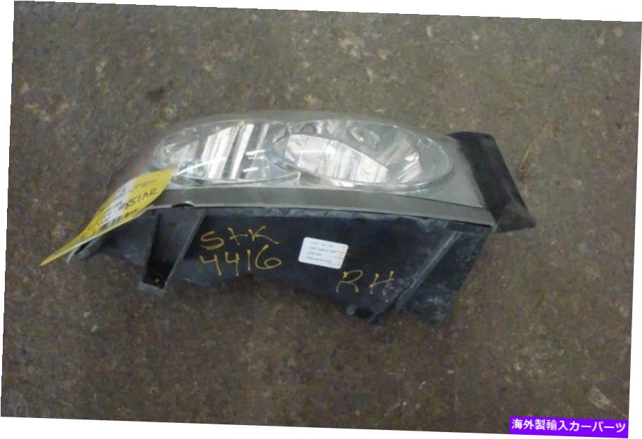 Headlight Covers ドームカバーのない外側電球の上に乗客のヘッドライト05-07ダコタ131341 Passenger Headlight Without Dome Cover Over Outer Bulb Fits 05-07 DAKOTA 131341【並行輸入品】
