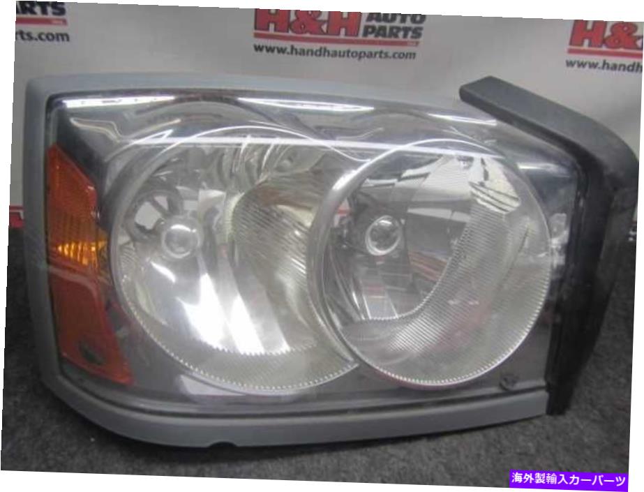 Headlight Covers ドームカバーのない外側電球の上の乗客のヘッドライト05-07ダコタ165187 Passenger Headlight Without Dome Cover Over Outer Bulb Fits 05-07 DAKOTA 165187【並行輸入品】