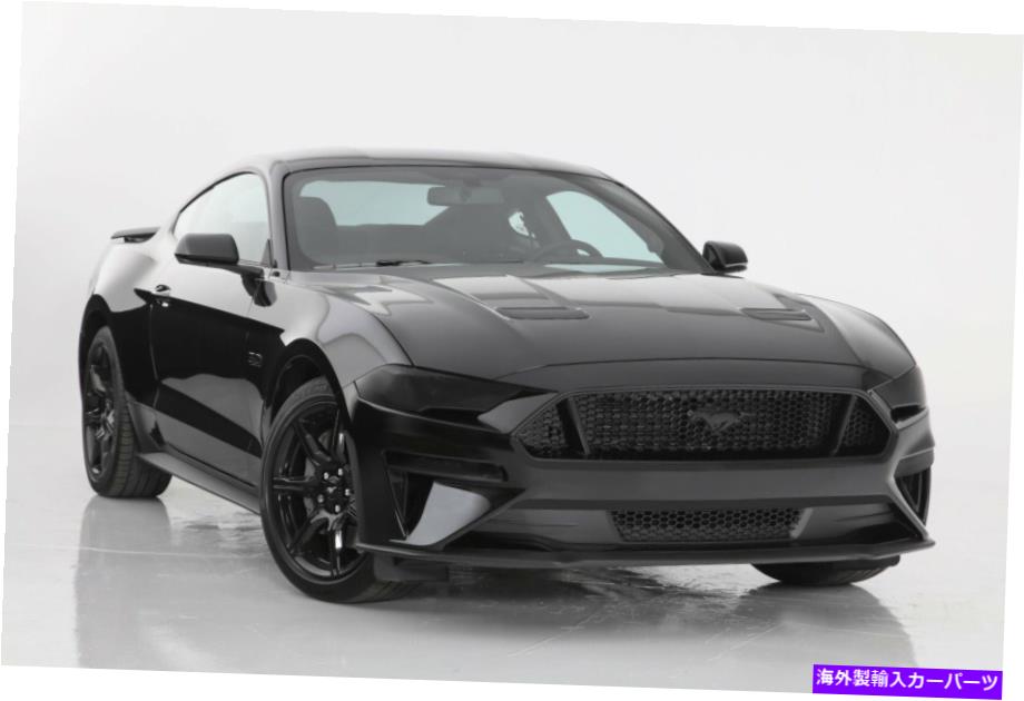 Headlight Covers フィット18-21フォードマスタングGTSスモークアクリルヘッドライトターンシグナルカバー4PCセット Fits 18-21 Ford Mustang GTS Smoke Acrylic Headlight Turn Signal Covers 4pc Set【並行輸入品】