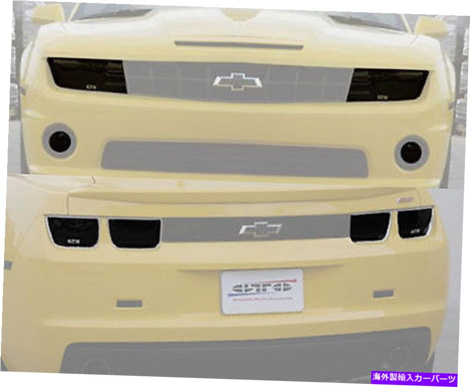Headlight Covers フィット10-13カマロGTS煙アクリルヘッドライトフォグテールライトカバー8pcセットnew Fits 10-13 Camaro GTS Smoke Acrylic Headlight Fog Taillight Covers 8pc Set NEW【並行輸入品】 64,070円