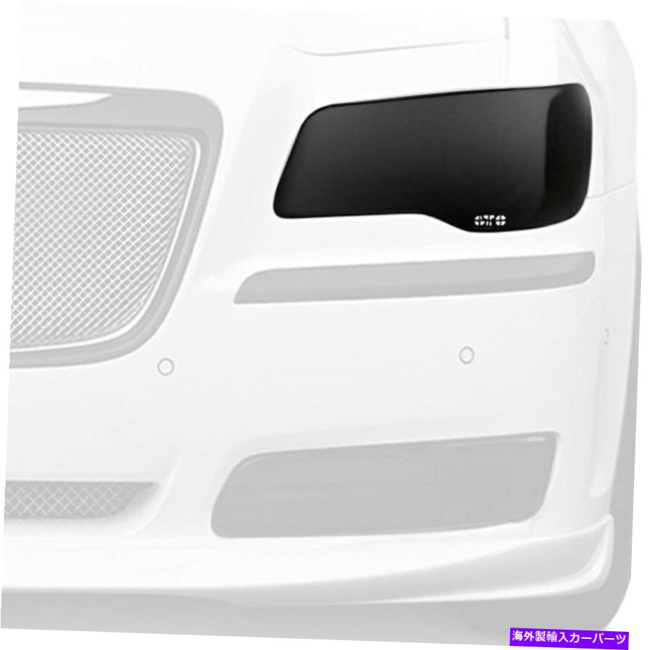 Headlight Covers クライスラー300 2011-2014 GTS GT0118Sスモークヘッドライトカバーの場合 For Chrysler 300 2011-2014 GTS GT0118S Smoke Headlight Covers【並行輸入品】
