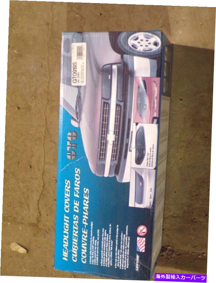 Headlight Covers 新しいGTSヘッドライトカバーフォードスモークFシリーズブロンコGT0919S *送料無料 * NEW GTS Headlight Covers Ford Smoke F-Series Bronco GT0919S *FREE SHIPPING*【並行輸入品】