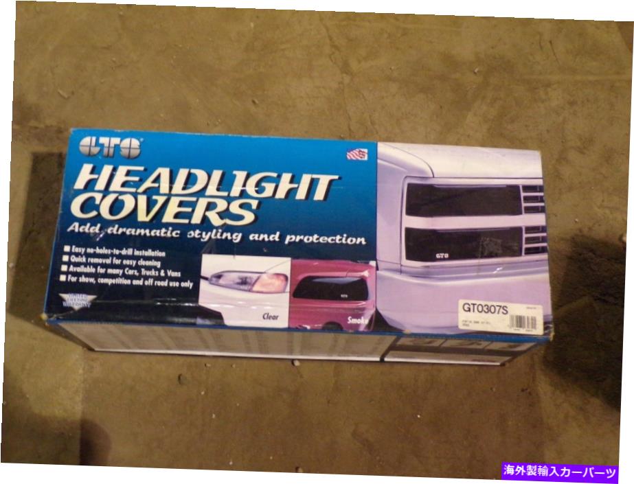 Headlight Covers 新しいCTSヘッドライトカバー87-91ポンティアック6000スモークGT0307S *送料無料 * NEW CTS Headlight Covers 87-91 Pontiac 6000 Smoke GT0307S *FREE SHIPPING*【並行輸入品】