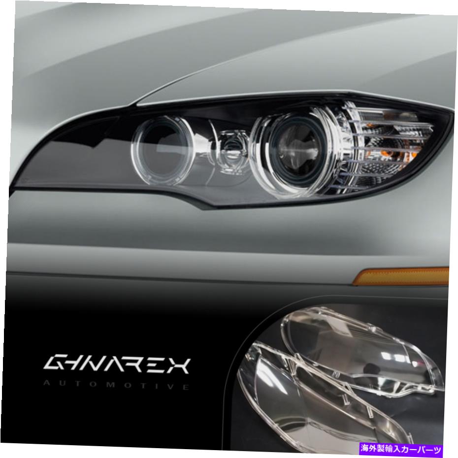 Headlight Covers BMW X6 E71 2008-2014ヘッドライトレンズ交換カバー左+右 For BMW X6 E71 2008-2014 Headlight Lens Replacement Cover LEFT+RIGHT【並行輸入品】