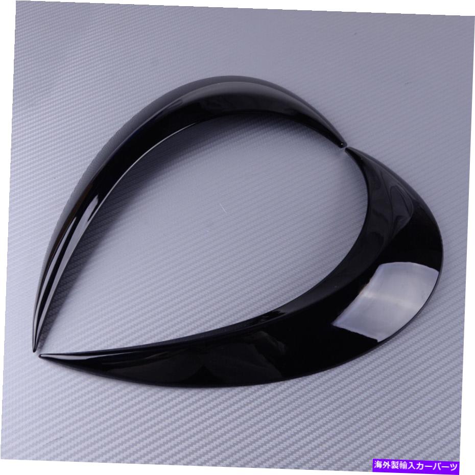 Headlight Covers 2xヘッドライトヘッドライトアイブローまぶたカバーvwビートルA5 2012-2018にフィットするトリム 2x Head Light Headlight Eyebrow Eyelid Cover Trim fit for VW Beetle A5 2012-2018【並行輸入品】