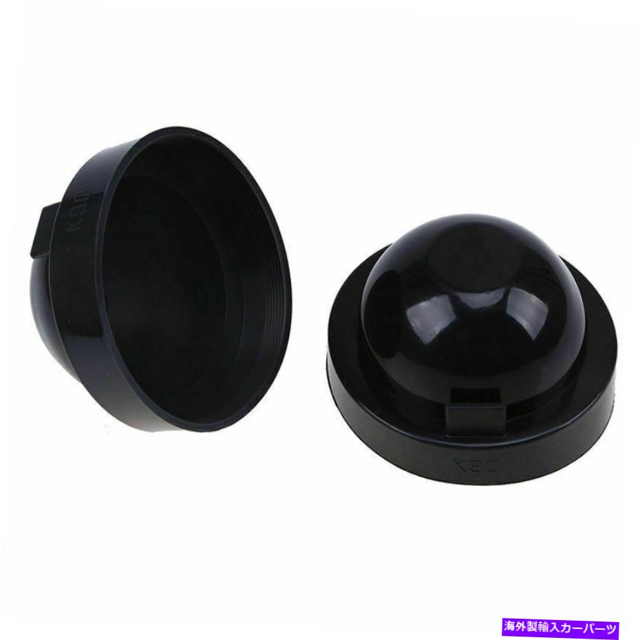 Headlight Covers ペア90mm車LED HIDヘッドライトラバーハウジングシールキャップダストTR34RIカバーセット Pair 90mm Car LED HID Headlight Rubber Housing Seal Cap Dust TR34RI Cover Set【並行輸入品】
