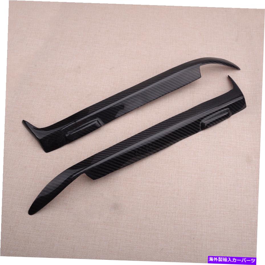 Headlight Covers BMW E36 1992-1998に適したペアカーボンファイバーフロントヘッドライトの眉毛 Pair Carbon Fiber Front Headlight Eyebrows Cover Fit for BMW E36 1992-1998【並行輸入品】