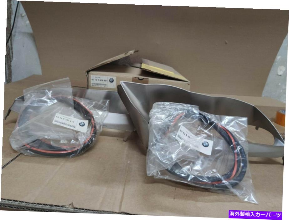 Headlight Covers オリジナルBMW 3 'E46レトロフィットキット、チタンカバー、ヘッドライト63126908891 ORIGINAL BMW 3' E46 Retrofit kit, titanium covers, headlight 63126908891【並行輸入品】