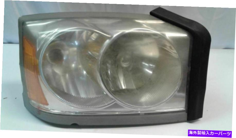 Headlight Covers ドームカバーの外側の電球の上に乗客のヘッドライトは05-07ダコタ1101242に適合します Passenger Headlight Without Dome Cover Over Outer Bulb Fits 05-07 DAKOTA 1101242【並行輸入品】