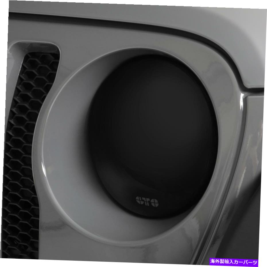 Headlight Covers GTS 544D05-スモークヘッドライトカバーフィット2018-2021ジープラングラー GTS 544D05 - Smoke Headlight Covers Fits 2018-2021 Jeep Wrangler【並行輸入品】