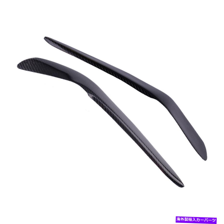 Headlight Covers 1ペアカーボンファイバーヘッドライトアイブローカバーレクサスIS200 IS300 1998-2005 1 Pair Carbon Fiber Headlight Eyebrow Cover Fit for Lexus IS200 IS300 1998-2005【並行輸入品】