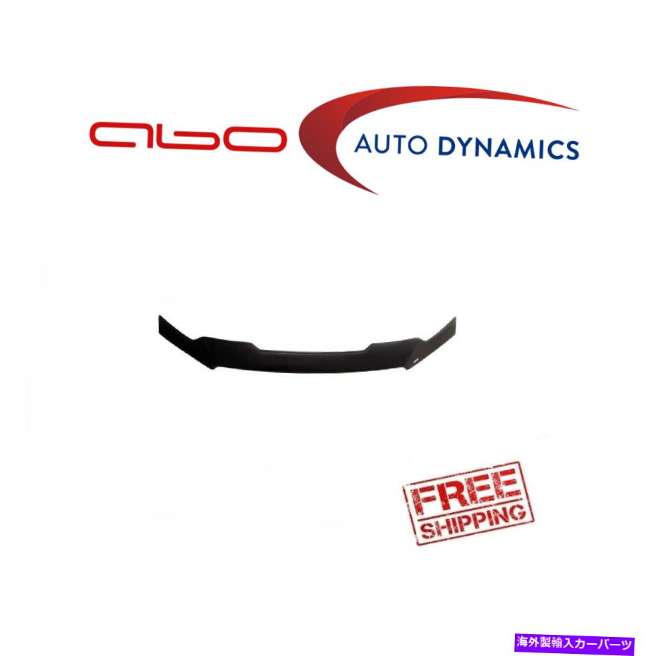 バグシールド AVSは14-18 GMC Sierra 1500 Aeroskin Matteブラックフード/バグプロテクター377075に適合します AVS Fits 14-18 GMC Sierra 1500 Aeroskin Matte Black Hood/Bug Protector 377075【並行輸入品】