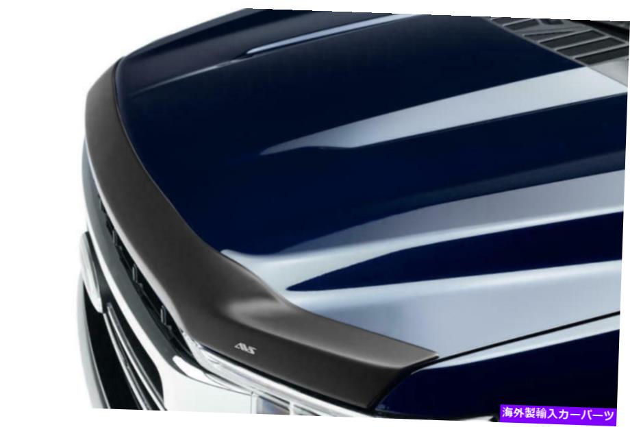バグシールド AVS Aeroskin控えめなフードシールド-2021フォードF -150のマットブラック AVS Aeroskin Low Profile Hood Shield - Matte Black for 2021 Ford F-150【並行輸入品】