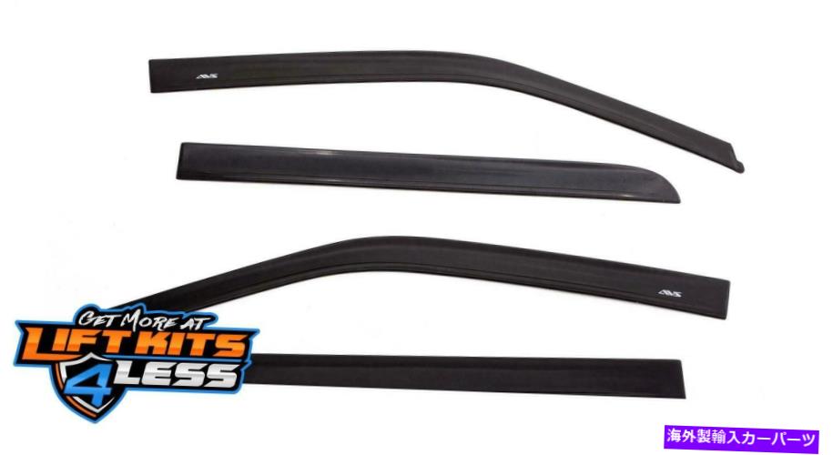 バグシールド Auto Ventshade 774033 2014-2018 Sierra 1500のVentvisorロープロファイルデフレクター Auto Ventshade 774033 Ventvisor Low Profile Deflector for 2014-2018 Sierra 1500【並行輸入品】