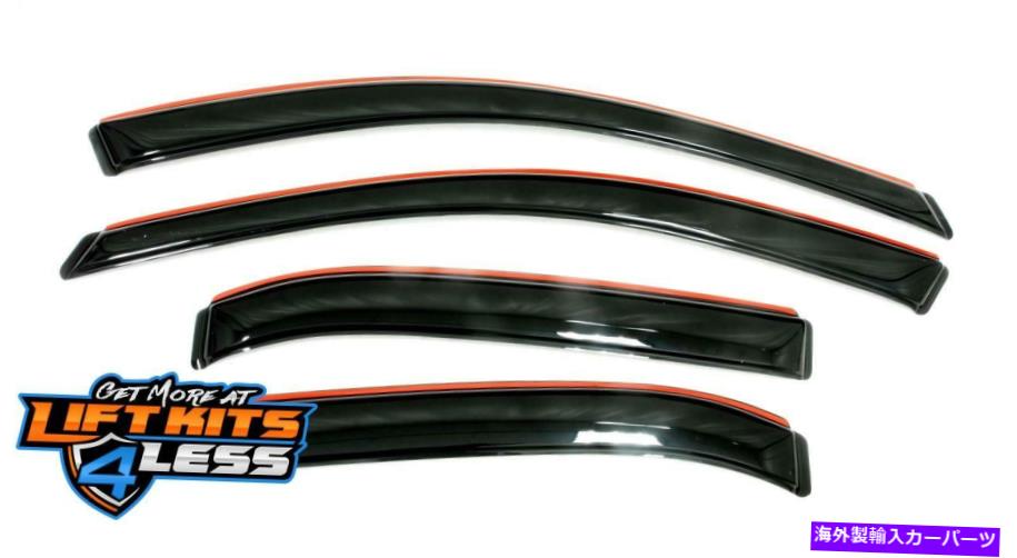バグシールド Auto Ventshade 194426 2013-2018 Toyota AvalonのVentvisor In-Channel Deflector Auto Ventshade 194426 Ventvisor In-Channel Deflector for 2013-2018 Toyota Avalon【並行輸入品】