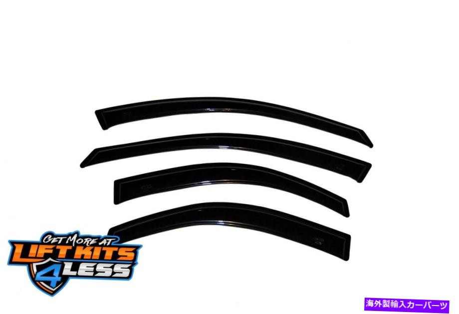 バグシールド Auto Ventshade 94137 1995年から2000年のChrysler Cirrus用のVentvisor Deflector 4 PC Auto Ventshade 94137 Ventvisor Deflector 4 pc for 1995-2000 Chrysler Cirrus【並行輸入品】