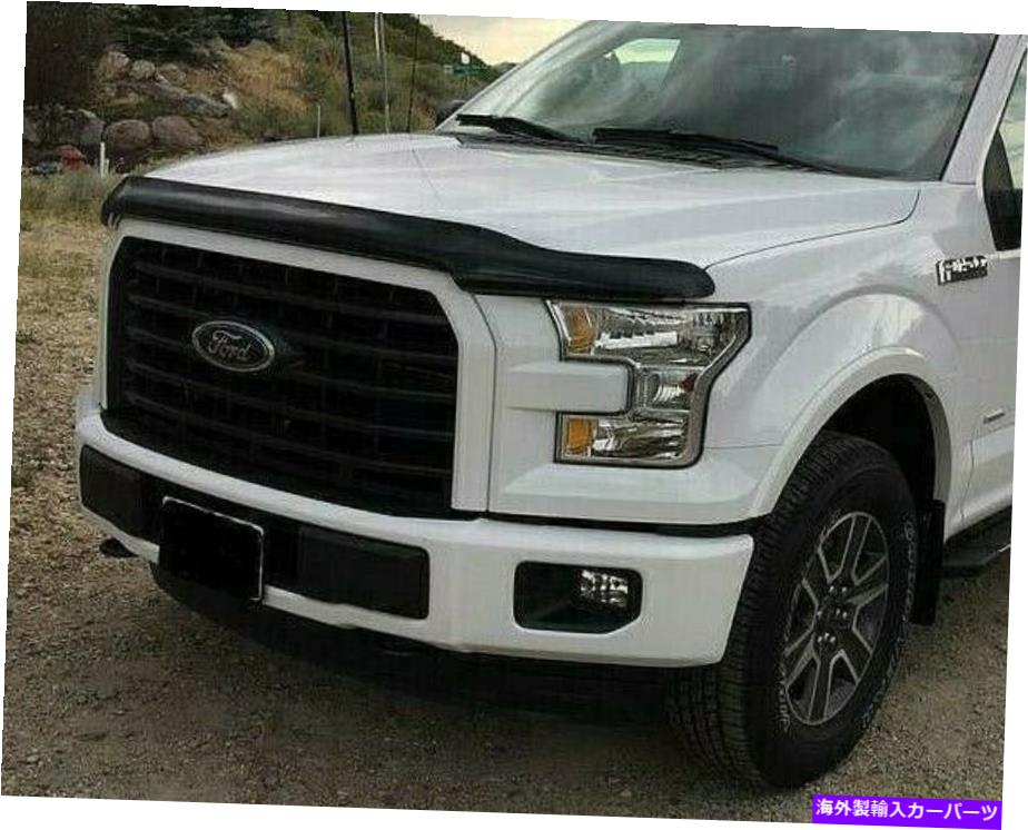 バグシールド フルプロファイルバグシールド（2015- 2019 F150）フードプロテクタースモークデフレクターガード FULL PROFILE Bug Shield (2015- 2019 F150) Hood Protector Smoke Deflector Guard【並行輸入品】