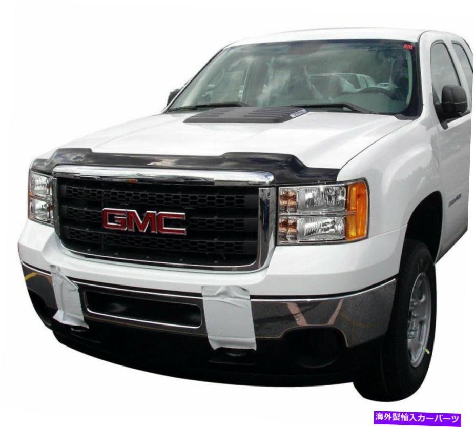 バグシールド バグシールドスモークデフレクターフードプロテクター（2011-2014 Sierra 2500HD 3500HD）ガード Bug Shield SMOKE Deflector Hood Protector (2011-2014 SIERRA 2500HD 3500HD) Guard【並行輸入品】